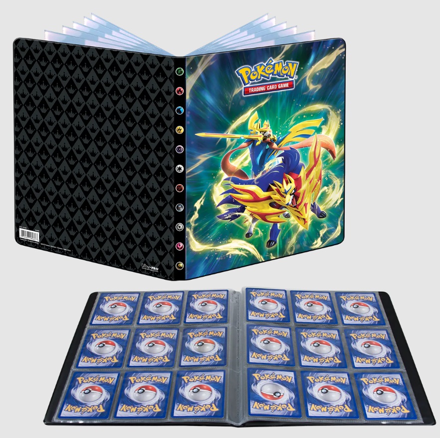 Ultra Pro - Pokémon 9-Pocket Portfolio Sword & Shield (Zacian & Zamazenta)